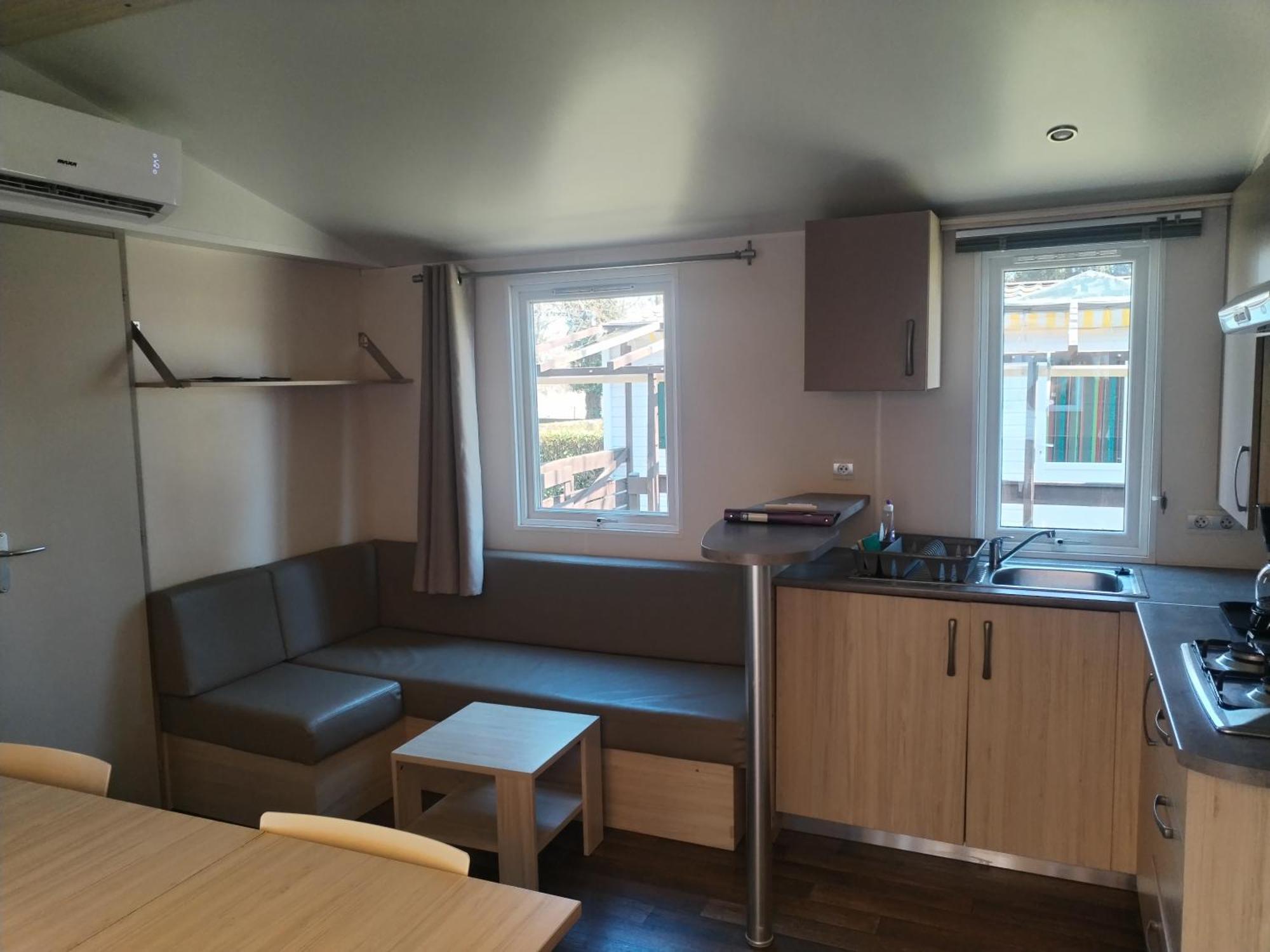 Mobil-home 6 Personnes Avec Tv Et Clim N' B025 Campsite Boofzheim